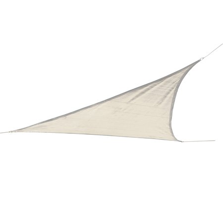 SHELTERLOGIC 16 ft triangle Cream Shade Sail 25623